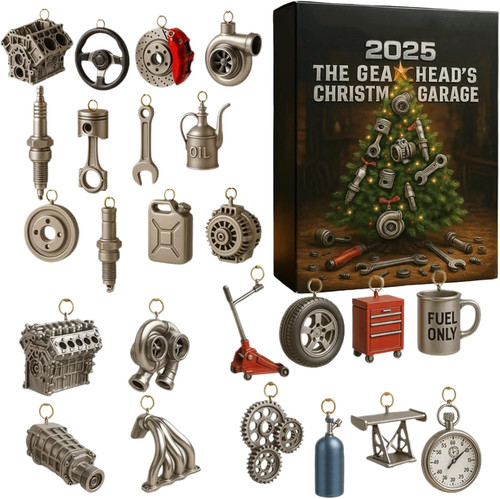 Christmas garage countdown - christmas,