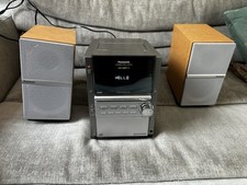 Panasonic SA-PM18 Kompakt Anlage mit 5-fach CD-Wechsler & Tape Radio