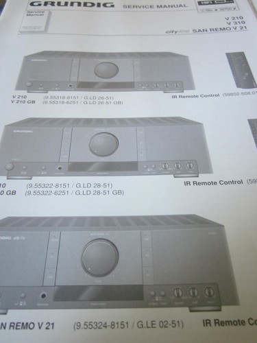 Grundig 210 v310 - , line