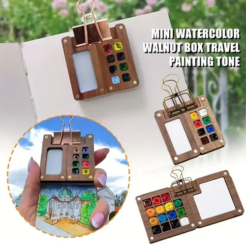 Aquarell set farbpalette - set,