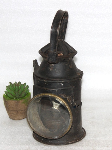Antike eisenlampe laterne - antike,