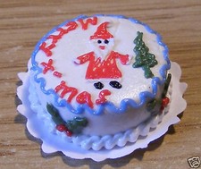 Puppenhaus Weihnachtstorte