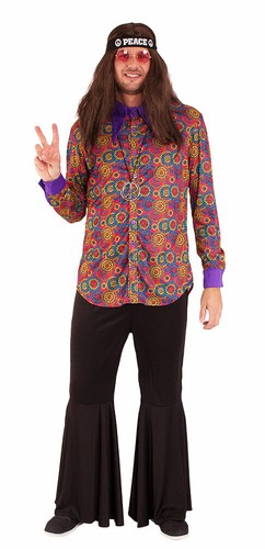 Flower power hemd damen - hemd,