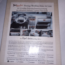 Opel Astra Cockpit Dekor innen