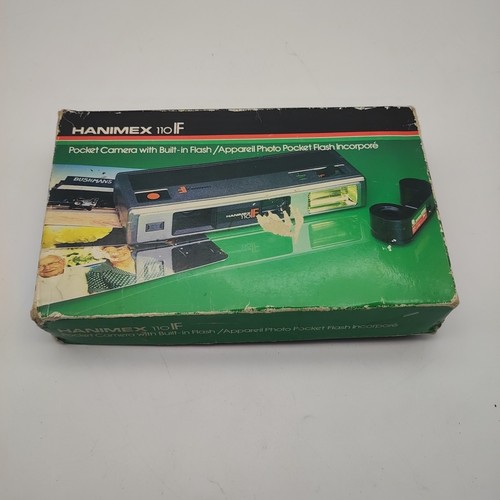 Hanimex 110f pocket camera - hanimex,