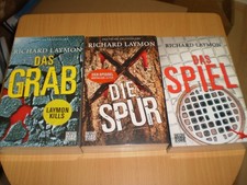 3 Romane von Richard Laymon  (Heyne Hardcore) - ungelesene Mängelexemplare