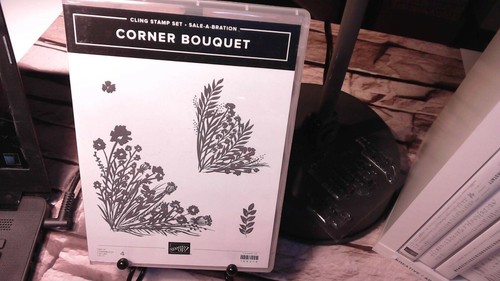 Stempelset corner bouquet - corner,