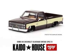 Chevrolet Silverado Vintage Spec V1  Nr#145 *** Mini GT KAIDO HOUSE 1:64