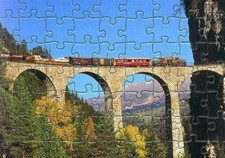 Eisenbahn Kinder-Puzzle  ·