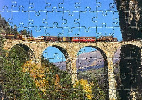 Eisenbahn kinder puzzle - eisenbahn,