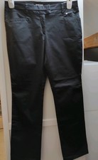 Schwarze damen stoffhose - schwarze,