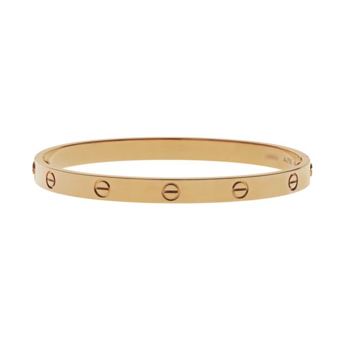 Cartier 18k roségold love - cartier,