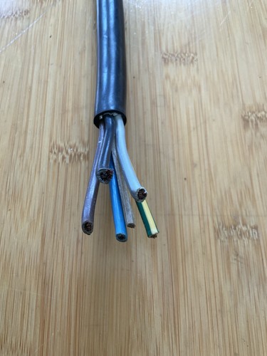 Flexibles kabel 5x4mm2 10m - kabel,