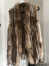 Echtfell damen weste - echtfell,