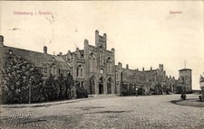 Ak Oldenburg im Großherzogtum Oldenburg, Bahnhof - 4217804