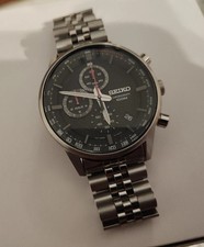 Seiko Chronograph 100m Serie Jubilee Armband 70er/80er Stil