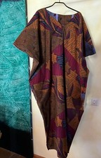 Kleid Bubu Afrika Batik Druck