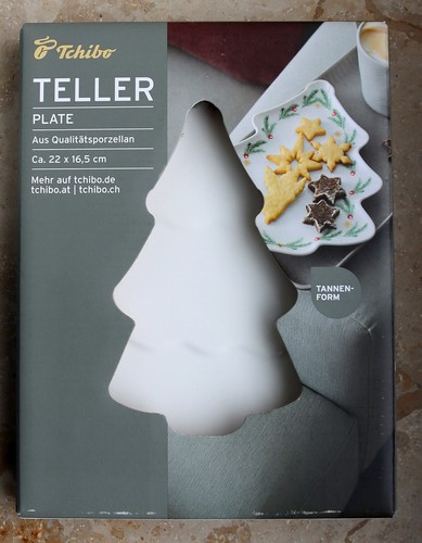 Tchibo teller tannenform - tchibo, --