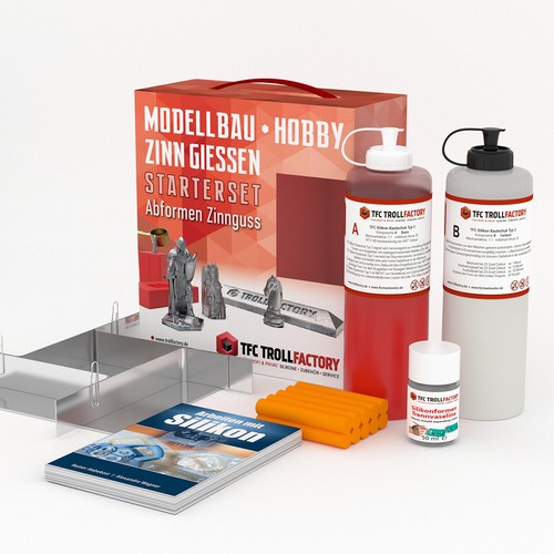 Starterset formenbau silikon - formenbau,