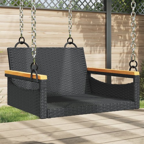 Hängesessel schwarz 63x62x40 - hängesessel,
