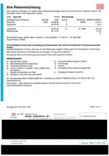 Bahnticket personen - bahnticket, 6