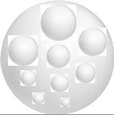 Styropor - Kugeln versch