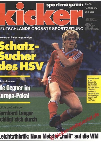 Kicker sportmagazin 58 - sportmagazin,