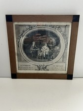 Antiker Stich im Biedermeier