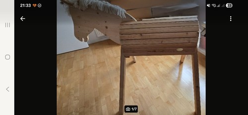 Holzpferd helga kreft tamme - helga,