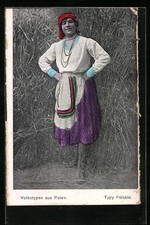 Polnische junge Frau in