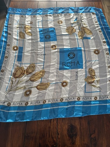 Roma tuch mehrfarbig blumen - tuch,