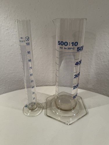 Messzylinder laborzubehör - 2x,