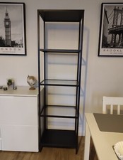 schwarzes metall regal