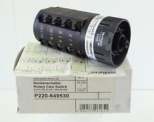 SÄLZER P220-649530 Nockenschalter Rotary Cam Switch 3 Stell. 20A 7,5kW 380-440V