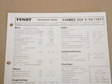 1987 Fendt Farmer 204 V/VA 167