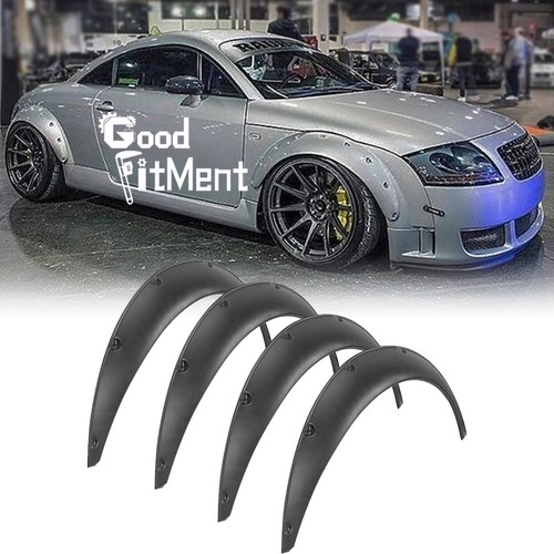 Matt schwarz radlauf - matt,
