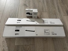 Ikea Badset SKOGSVIKEN Handtuchstange 60cm + Toilettenpapierhalter Schwarz