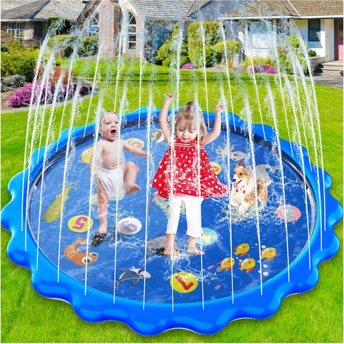 Wasserspielmatte 170cm pvc - wasserspielmatte,