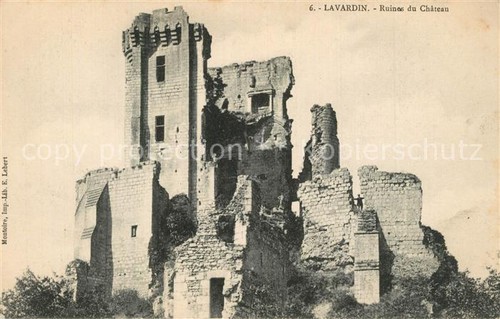 Lavardin loir cher ruines - lavardin, loir-et-cher