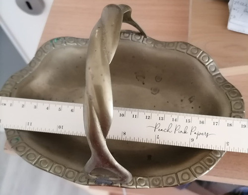 Alte metallschale zinn - metallschale, zinn?