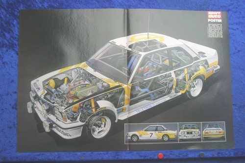 Poster opel ascona 400 - poster,