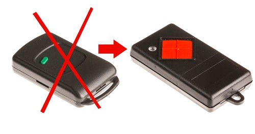 Ersatz für handsender - für,