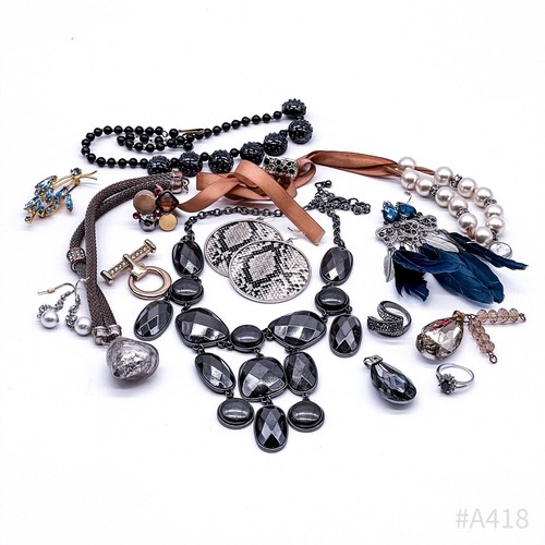 Modeschmuck konvolut teile - konvolut,
