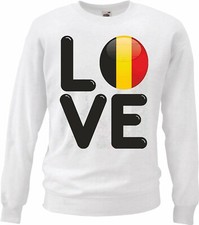 Sweatshirt I LOVE BELGIUM ICH