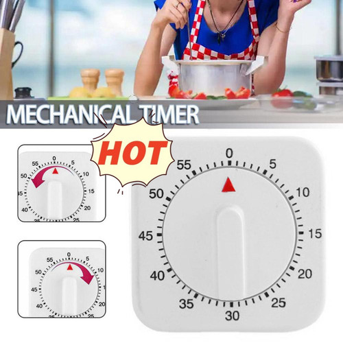 Min mechanisch küchenuhr - 60-min,