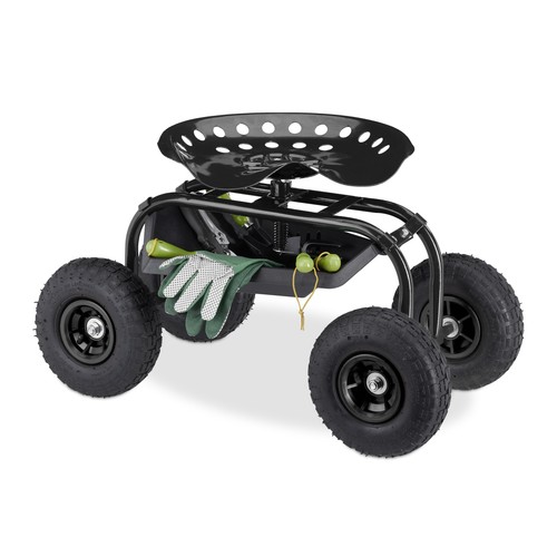 Rollsitz gartenhocker - rollsitz,