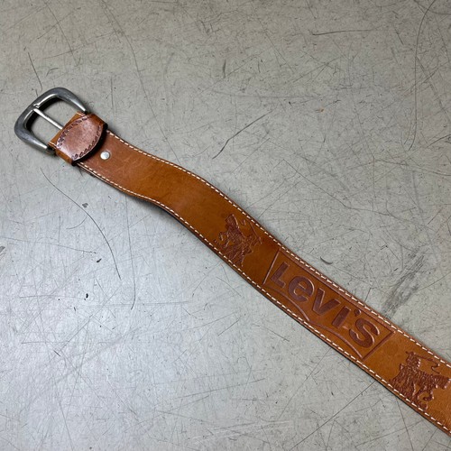 Vintage levi ledergürtel - levi’s,