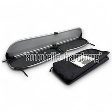 NEU#Original Peugeot 207 CC Windschott+Tasche Silber Windabweiser Windshot #2474