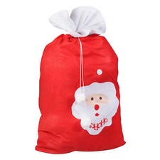 Nikolaussack Weihnachtssack in rot 110 x 70 cm Geschenkesack
