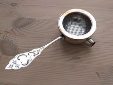 Koch & Bergfeld geschlossenes Teesieb versilbert 90  , 271125-29